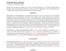 Tablet Screenshot of ismetkocaman.com